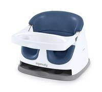 Ingenuity, Alzador de Asiento y Elevador de Viaje, Apta para Bebés y Niños para Comer, arnés de seguridad de 3 puntos, silla portátil, fácil de limpiar, a partir de 6 meses, Azul