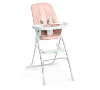 Ingenuity: ity by Ingenuity Silla Alta Plegable Compacta Sun Valley, Plato Seguro para Alimentos, Arnés de 5 Puntos, Para Edades de 6 Meses en Adelante, Unisex - Rosa