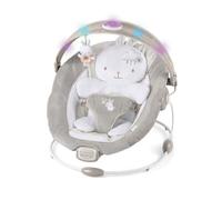 Ingenuity Transat Light Up Rabbit Arch - Twinkle Tails 99 Tumbona para Bebé con Suaves Telas de Felpa y Peluche de Conejo