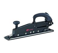 Ingersoll Rand 315G - Lijadora neumática de línea recta, herramienta neumática de la serie Edge, lijado resistente, nivelación de superficies planas grandes, diseño de pistón doble, color negro
