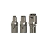 Ingersoll-Rand AK33H DXS2 3/8", 1/2" y 3/4" Juego de 3 piezas de yunque estándar para llaves de impacto neumáticas DXS2 de la serie 2236