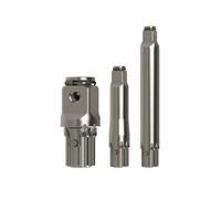 Ingersoll-Rand AK43H DXS2 - Juego de 3 piezas de yunque estándar de 1/2 pulgada y 2 pulgadas extendido, 3/4 pulgadas