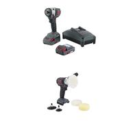 Ingersoll-Rand Atornillador de Impacto de Batería Kit W3111, Herramienta Inalámbrica 1/4" con 20 V, Llave de Impacto Ligera y Compacta