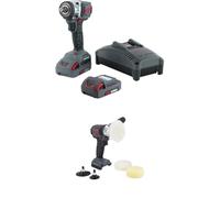 Ingersoll Rand Atornillador de Impacto de Batería Kit W3131, Herramienta Inalámbrica 3/8" con 20 V, Llave de Impacto Ligera y Compacta