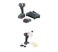 Ingersoll Rand Atornillador de Impacto de Batería Kit W3151, Herramienta Inalámbrica 1/2" con 20 V, Llave de Impacto Ligera y Compacta