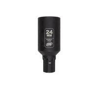 Ingersoll-Rand DXS2 Vaso de impacto profundo métrico, 24mm, acero cromo-molibdeno