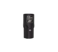 Ingersoll-Rand DXS2SM13 Vaso de impacto métrico de 13mm, acero cromo-molibdeno, alta e torque