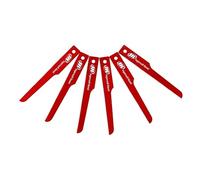 Ingersoll Rand Hojas de Sierra para Herramientas de Aire P4EV-6, Juego de 6 Hojas Variables, 14-18 Dientes por cm, Compatible con Sierras de Calar