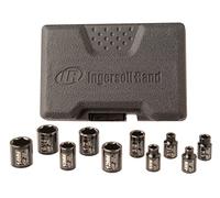 Ingersoll Rand Juego de Llaves de Tubo 1/4" Largas y Resistentes para Taller y Coche - Incluye Llaves Métricas y SAE Duraderas