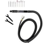 Ingersoll Rand Kit Amoladora de Lápiz 320 PGK, Amoladora Neumática, Limpieza Final y Pulido, 5 Puntas Montadas Incluidas, 5 Fresas de Carburo