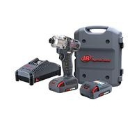 Ingersoll Rand Kit Llave de Impacto W5111-K22-EU, 1/4" y 20V, 2 Baterías de 2,5 AH y 1 Cargador con Maletín