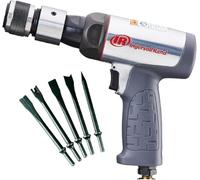 Ingersoll Rand Martillo Neumático 123MAXHK Kit, cañón corto, ligera y compacta, con juego cinceles 5 piezas, reduce vibraciones 30%