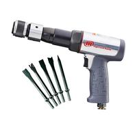 Ingersoll Rand Martillo Neumático Largo 119MAXK con Accesorios - Juego Profesional de 5 Cinceles para Automóviles y Camiones - Potente y Versátil