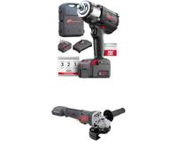 Ingersoll-Rand W7172-K22B-EU Llave de Impacto Inalámbrica de 3/4 de Pulgada 20V, 2 baterías de Li-Ion BL2022 5,0 Ah y Kit de Cargador en 1 Maletín de Transporte