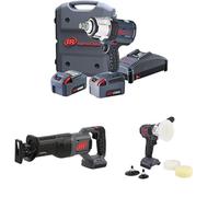 Ingersoll-Rand W7172-K22B-EU Llave de Impacto Inalámbrica de 3/4 de Pulgada 20V, 2 baterías de Li-Ion BL2022 5,0 Ah y Kit de Cargador en 1 Maletín de Transporte