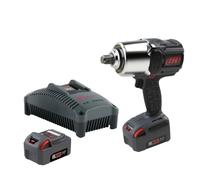 Ingersoll-Rand W8171-K2-EU Llave de Impacto Inalámbrica de 3/4" 20V Kit con 2 Baterías, 2710 Nm, Anillo de Fricción con Orificio Pasante, Tipo Pistola