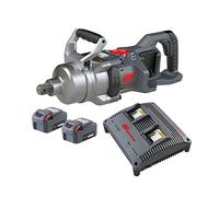 Ingersoll-Rand W9491-K2E-EU Llave de Impacto Inalámbrica 1” 20V Potente Yunque Corto con 2 Baterías Litio 5.0Ah y Cargador Doble Profesional