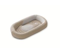 Inglesina Welcome Pod Baby Nest - Reductor ergonómico para cuna de 0 a 8 meses, transpirable, de bambú y algodón, desenfundable y lavable, color beige cálido