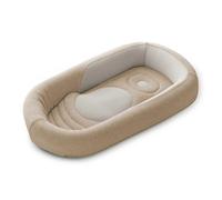 Inglesina Welcome Pod Baby Nest - Reductor ergonómico para cuna de 0 a 8 meses, transpirable, de bambú y algodón, desenfundable y lavable, color beige cálido