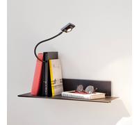 Ingo Maurer Oskar on the Shelf, negro, izquierda