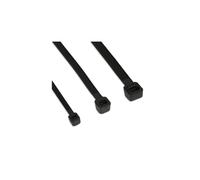Inline 59963g presilla negro - sujección para cables (negro, 10 cm, 2
