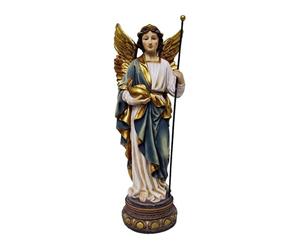 Inmaculada Romero IR Arcángel San Rafael Figura 60 cm. patrón de los peregrinos y Sanitarios Imagen Resina Color