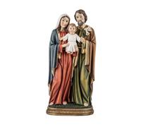 Inmaculada Romero IR Sagrada Familia Figura Religiosa 40 cm. Resina San José Virgen María Niño Jesús