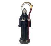 Inmaculada Romero IR Santa Muerte Figura 69 cm. Imagen Resina Color Negro