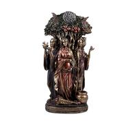 Inmaculada Romero IR Triple Diosa Celta Figura 40 cm. Imagen Resina Color Bronce Edades Mujer Fases Luna