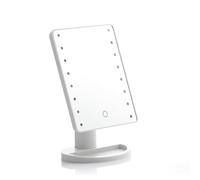 InnovaGoods Espejo LED táctil sobremesa Perflex – Ilumina rostro y estiliza maquillaje