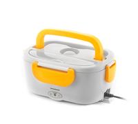 InnovaGoods Fiambrera eléctrica 2 en 1 coche/camión/trabajo 1,5L 60W 90°C con cubiertos Gris