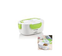 InnovaGoods Fiambrera Eléctrica 40 W, Plástico, Blanco, 16.5x23x10.5 cm