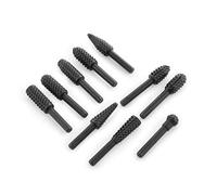 InnovaGoods® Set de fresas para taladro Driwills (10 unidades), perfora diversos materiales de forma rápida y fácil, con fresas de diferentes formas y tamaños, ideal para el bricolaje, construcción