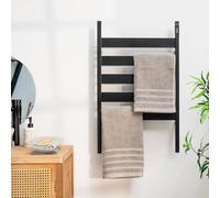 InnovaGoods – Toallero eléctrico baño 140 W 5 barras, pie o pared, temperatura máx. 55 ºC