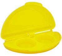 InnovaGoods® tortilleras, recipiente para cocinar tortillas y huevos en microondas, Material Polipropileno, Color Amarillo