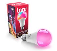 innr Bombilla Inteligente E27, White & Colour, para Hue* y hubs Zigbee | Luz LED RGB, blanca y de colores, 16 millones de colores, 50 % más de brillo, 1210 lúmenes, Regulable
