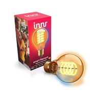 innr Bombilla Inteligente Filamento E27, para Hue* y hubs Zigbee | Luz LED blanco cálido y blanco frío,1800K-6500K, 610 lúmenes, regulable