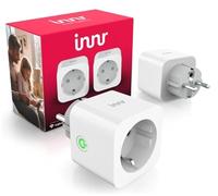 Innr Enchufe Inteligente, Zigbee, Funciona con Hue*, Alexa, Home Assistant y SmartThings, Temporizador Enchufe, Repetidor Zigbee con Monitoreo de Energía - 2 piezas