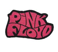 Inny Felpudo Decorativo Diseño Rock Vintage 62x38cm Antideslizante, Fucsia