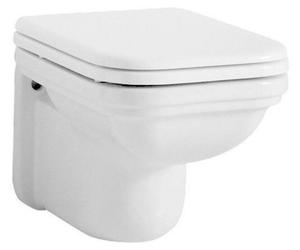 Inodoro colgante Kerasan modelo WALDORF, 37x55 cm, blanco