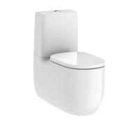 Inodoro Completo con Tecnología Rimless Salida Horizontal Beyond 70,5cm Blanco Roca