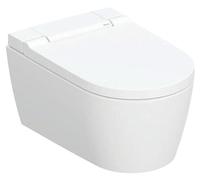 Inodoro con ducha Geberit AquaClean Sela, dimensiones 37,5 x 56,5 x 39 cm, color blanco mate