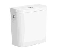 Inodoro con salida horizontal de 67 cm fabricado en porcelana de color blanco Access Roca - Sin asiento ni tapa / Inferior