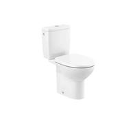 Inodoro de Tanque Bajo con Tecnología Rimless y Salida Vertical Victoria Blanco Roca - Inferior / Asiento y tapa lacados con bisagras acetálicas