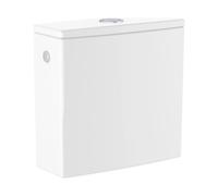 Roca Inodoro Ona Rimless blanco redondo, doble descarga, sin cisterna, asiento con tapa