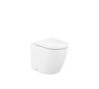 Inodoro Roca salida dual Rimless® Vortex Blanco Brillo - Asiento con tapa