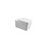 Inodoro suspendido blanco con tapa y asiento de duroplast Advance de Unisan - Amortiguadora (soft close)