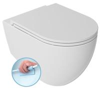 Inodoro suspendido INFINITY, sin borde de descarga, 36,5 x 53 cm, blanco