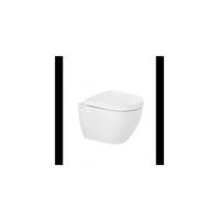 Inodoro suspendido rimflush con asiento y tapa clipoff en color blanco Sanibold de Unisan