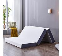 Inofia Colchón de espuma viscoelástica con triple pliegue, 15 cm, colchón plegable para invitados con funda lavable, plegable en tres, cama en caja, prueba de 100 noches (150 x 200 x 15 cm)